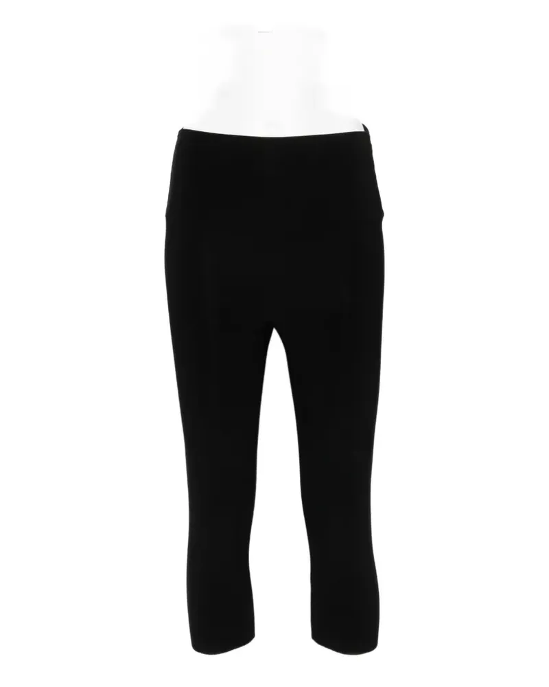 Norma Kamali pedal pusher jumpsuit - Schwarz Schwarz