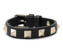 Armband mit Nieten - Schwarz