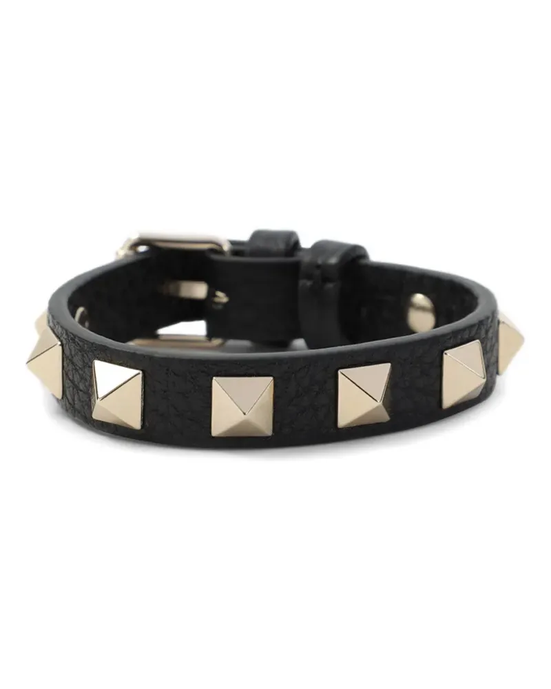Valentino Garavani Armband mit Nieten - Schwarz Schwarz