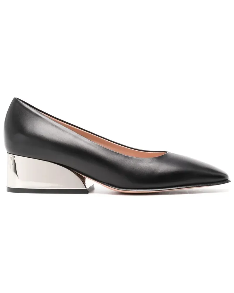 Bally Pumps mit Blockabsatz 50mm - Schwarz Schwarz