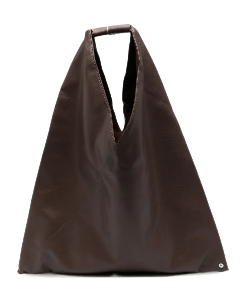 Maison Margiela panelled shoulder bag - Braun Braun