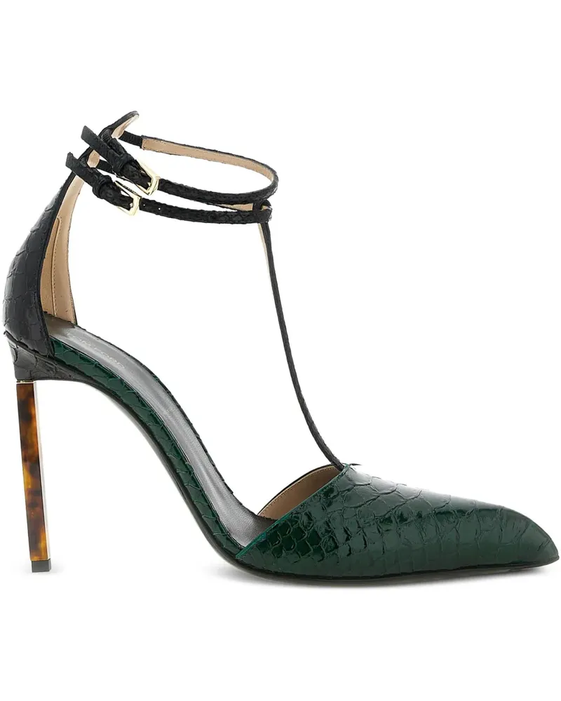 Tom Ford Pumps mit T-Riemen 105mm - Grün Grün