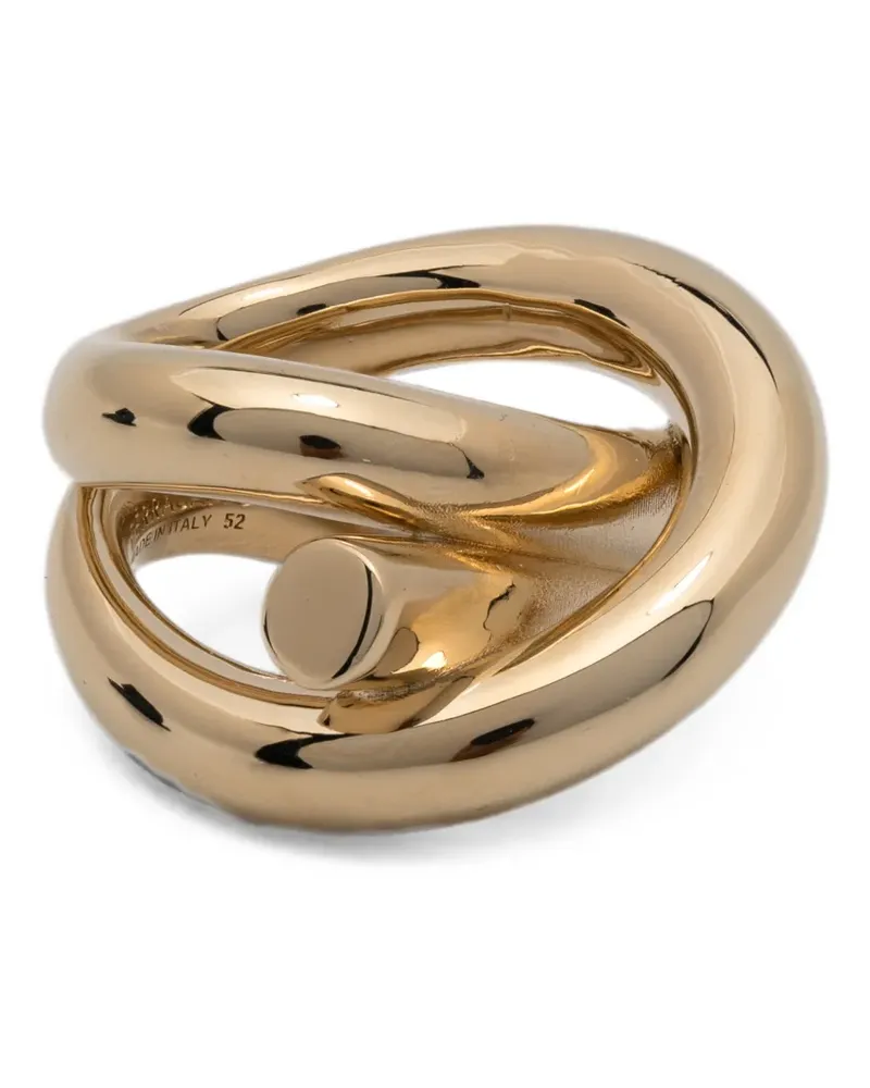 Ferragamo Gancio Bold Ring - Gold Gold