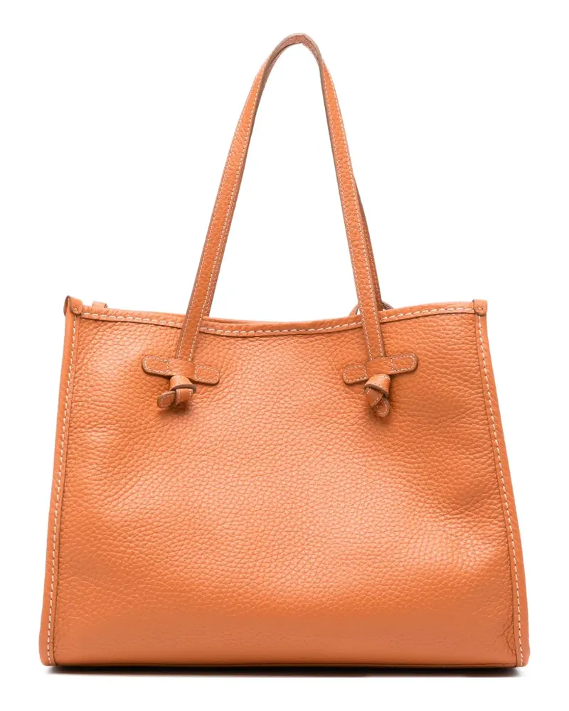 Gianni Chiarini Marcella knot detail shoulder bag - Orange Orange