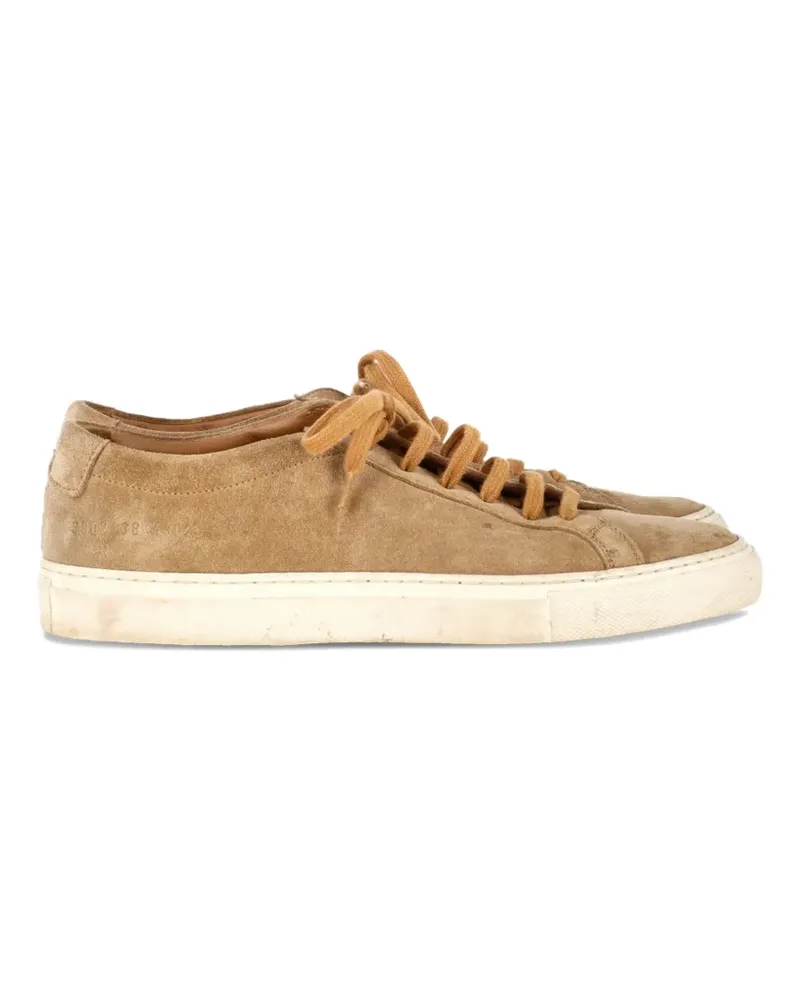 Common Projects Original Achilles suede sneakers - Nude Nude