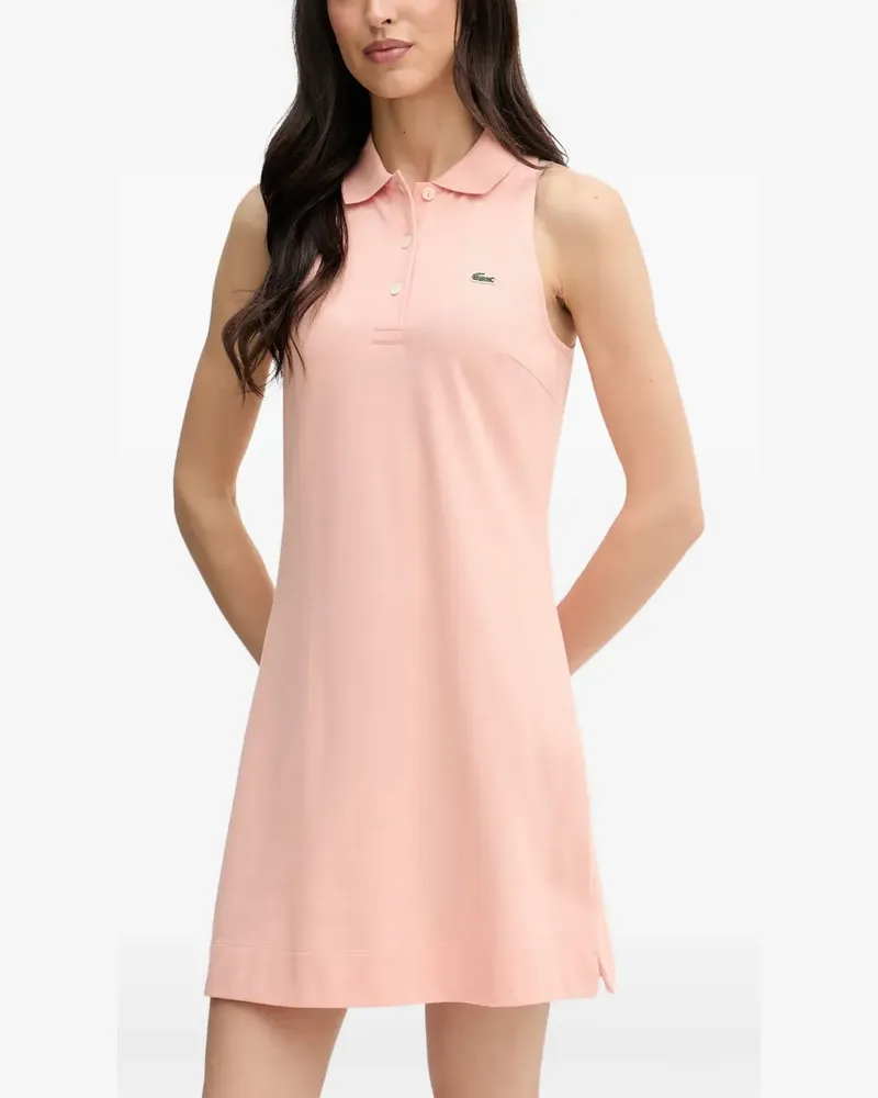 Lacoste Ärmelloses Polo-Minikleid - Rosa Rosa