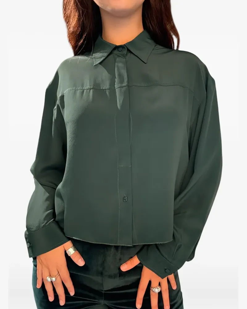 ..,merci Klassisches Hemd - Grün Grün