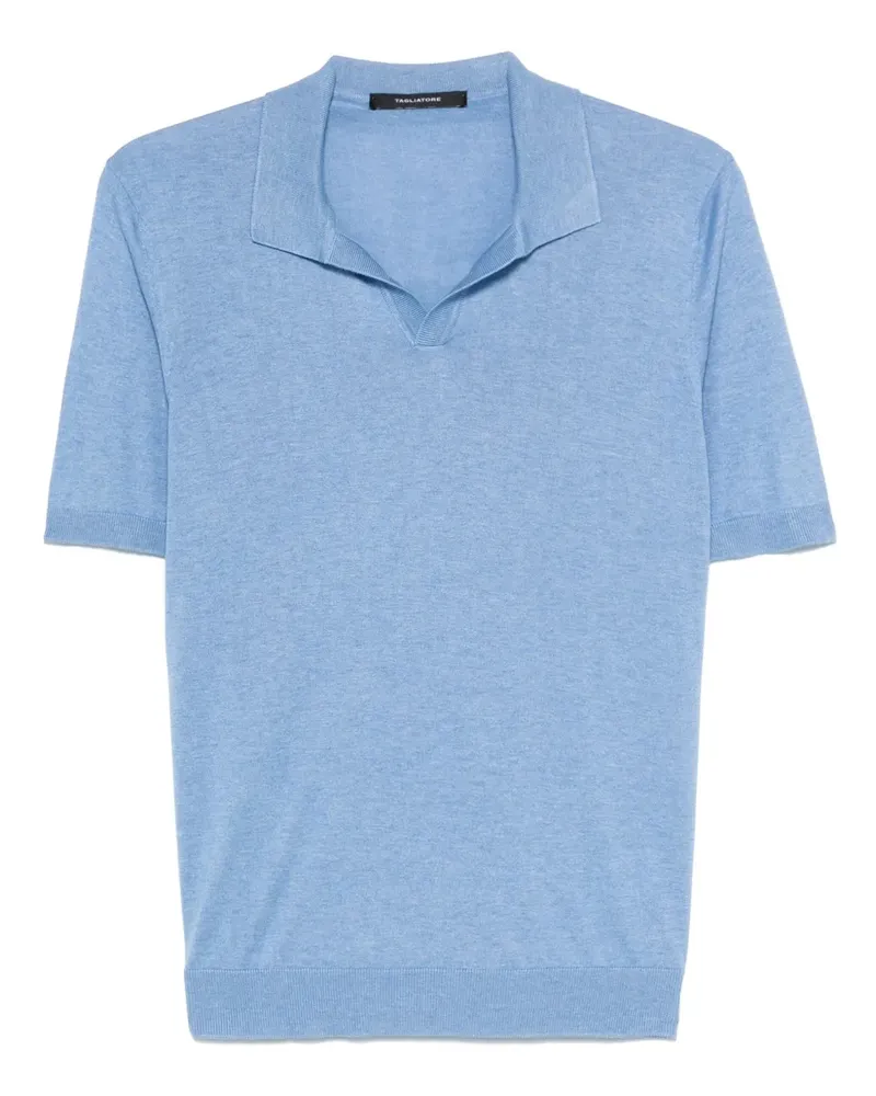 Tagliatore Keith T-Shirt - Blau Blau