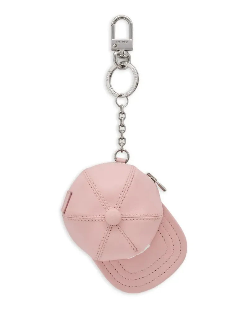 Amiri Schlüsselanhänger mit Baseballkappe - Rosa Rosa