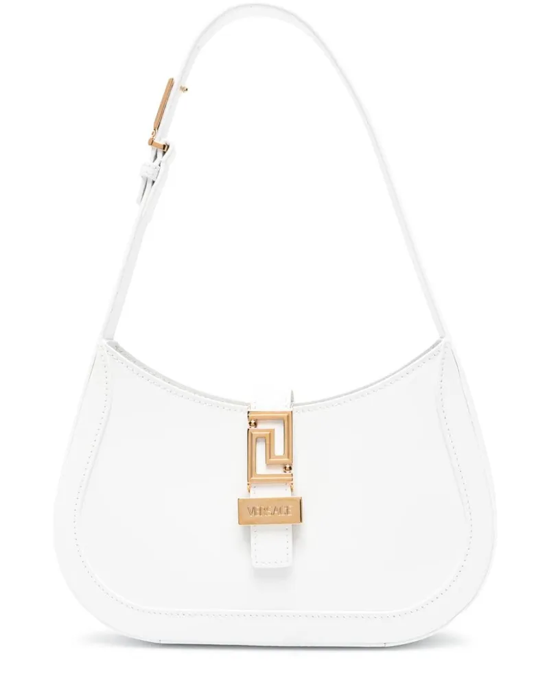 Versace Kleine Greca Goddess Schultertasche - Weiß Weiß