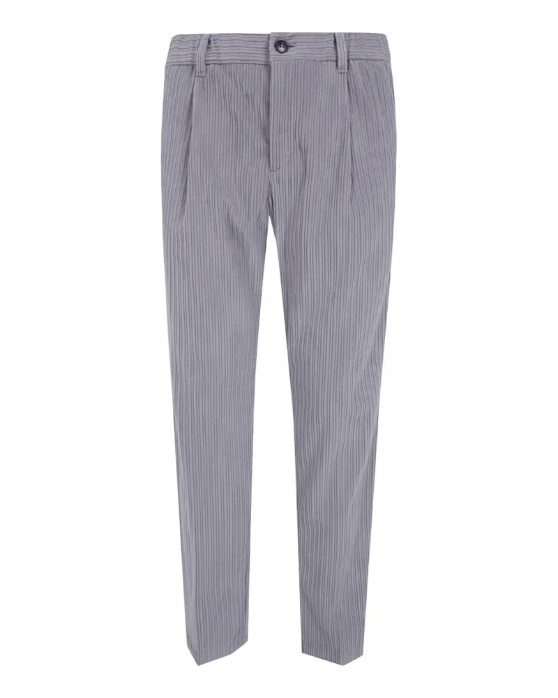 Herno pleated corduroy trousers - Grau Grau