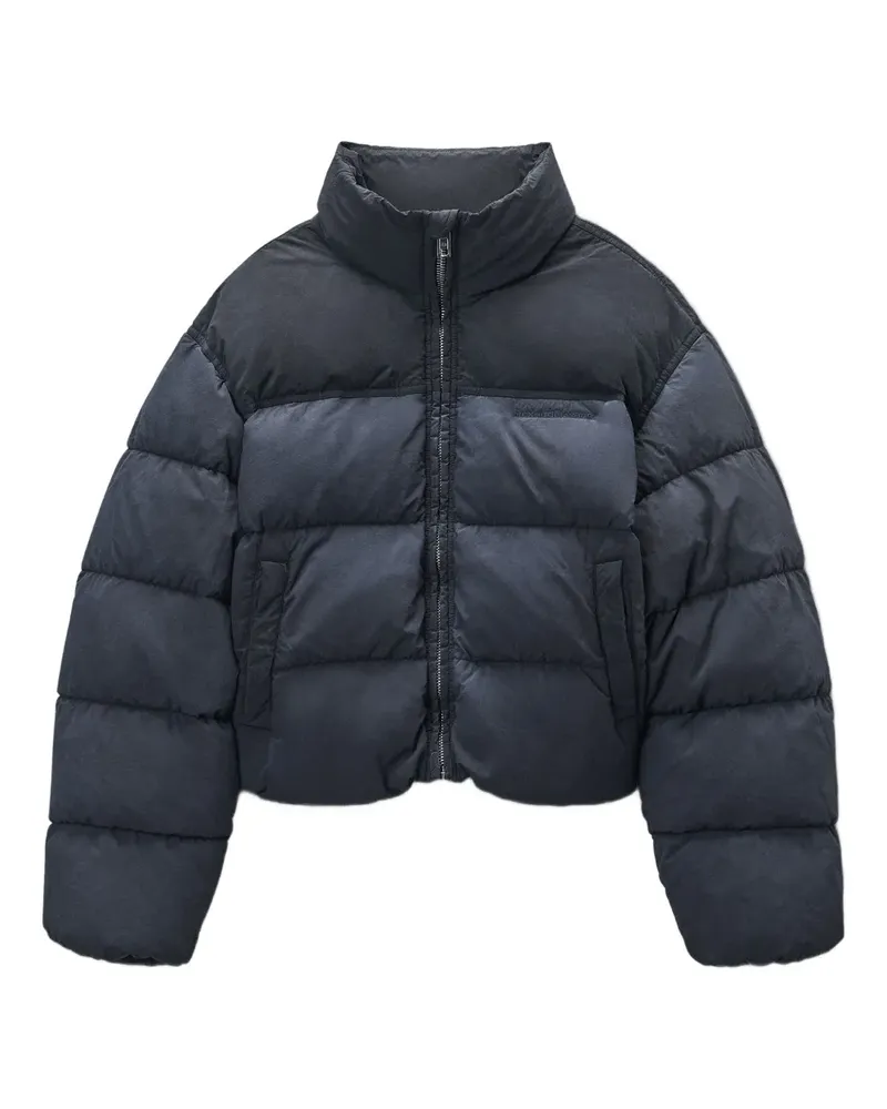 Alexander Wang Gefütterte Cropped-Jacke - Schwarz Schwarz