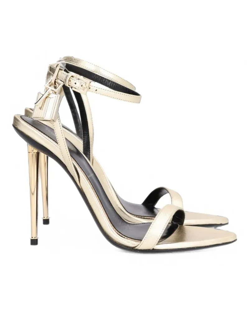 Tom Ford Sandalen mit spitzer Kappe - Gold Gold