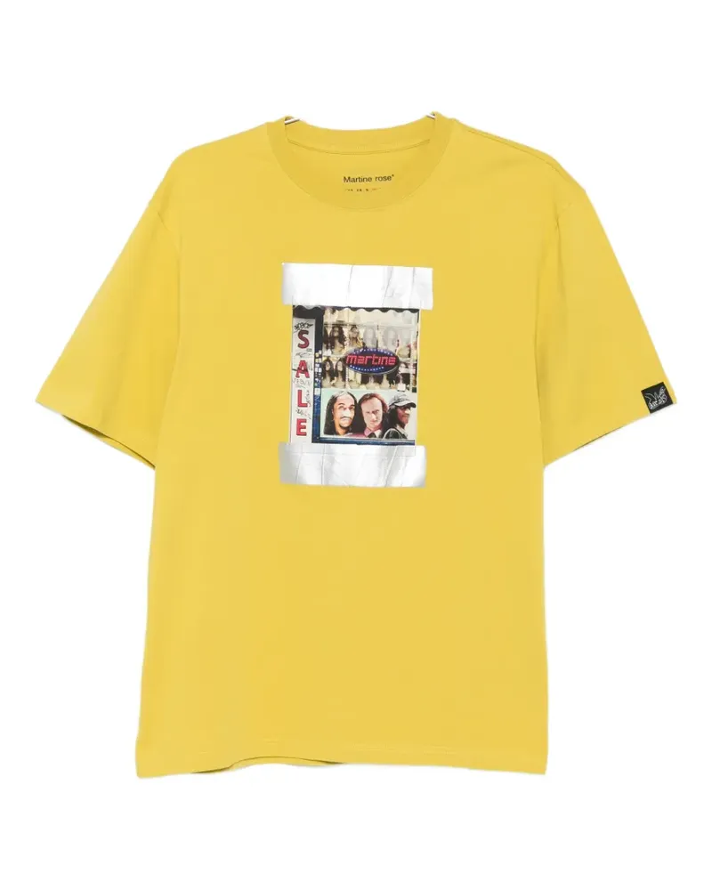 Martine Rose graphic T-shirt - Grün Grün