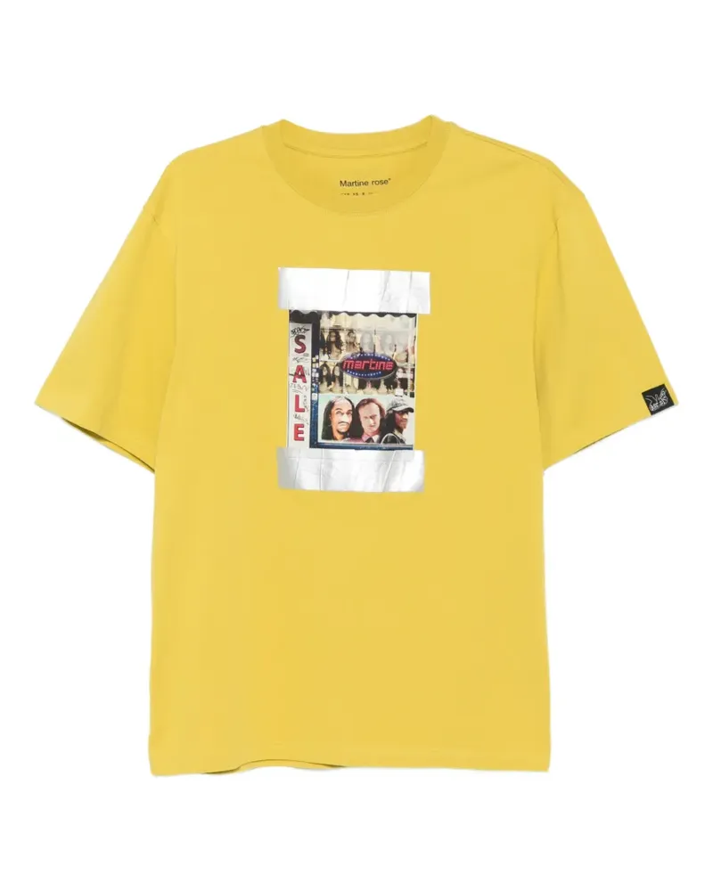 Martine Rose graphic T-shirt - Grün Grün