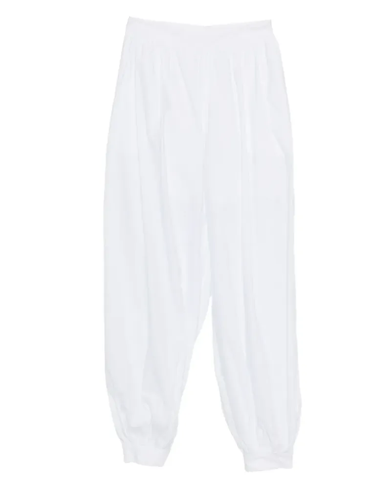 ROTATE Birger Christensen Hose mit Tapered-Bein - Weiß Weiß