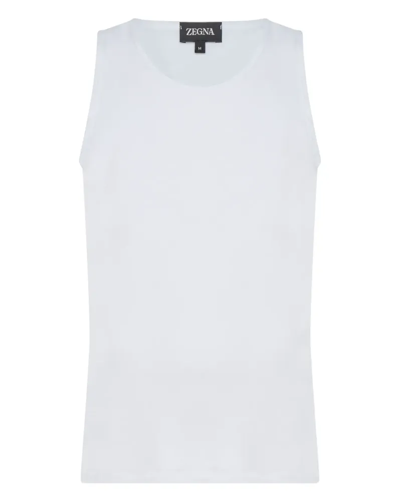 Ermenegildo Zegna sleeveless top - Weiß Weiß