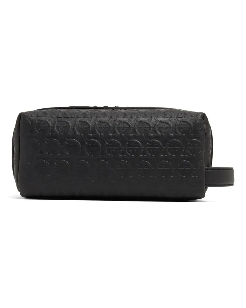 Ferragamo Reisetasche mit Logo-Prägung - Schwarz Schwarz