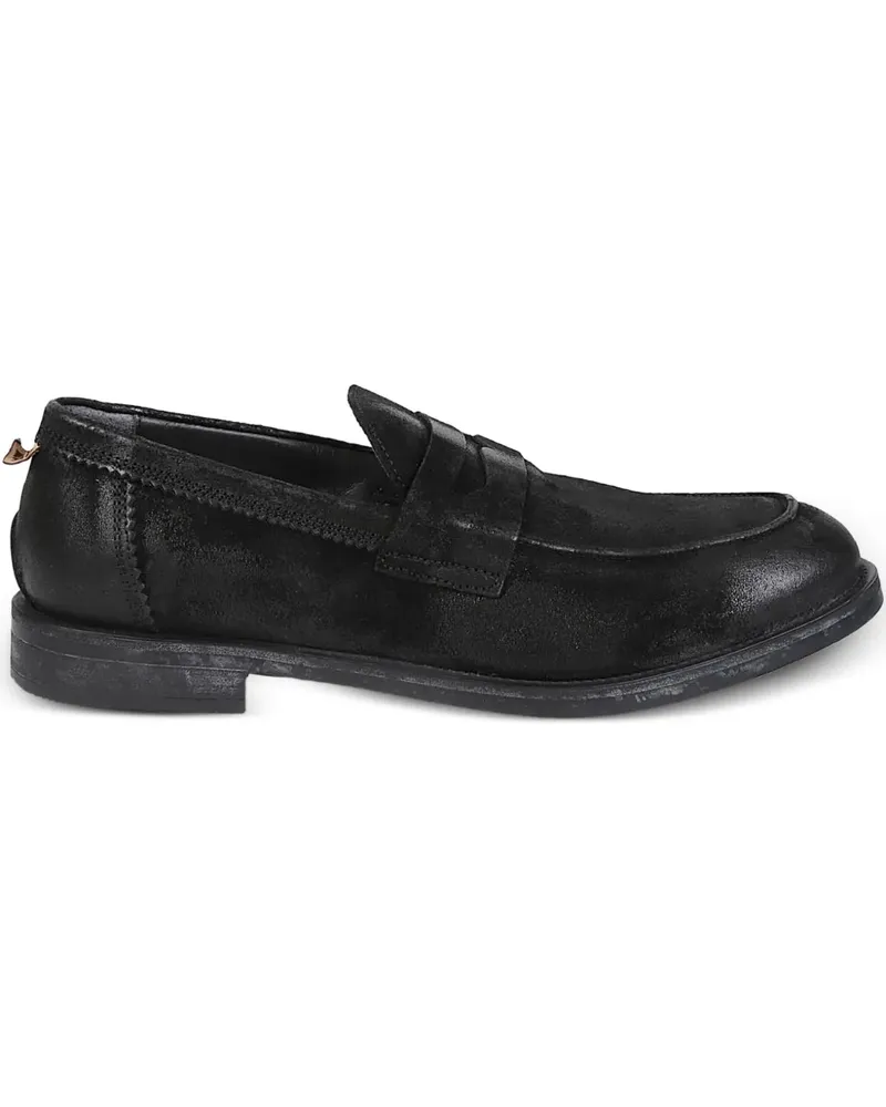 Moma Loafer aus Wildleder - Schwarz Schwarz
