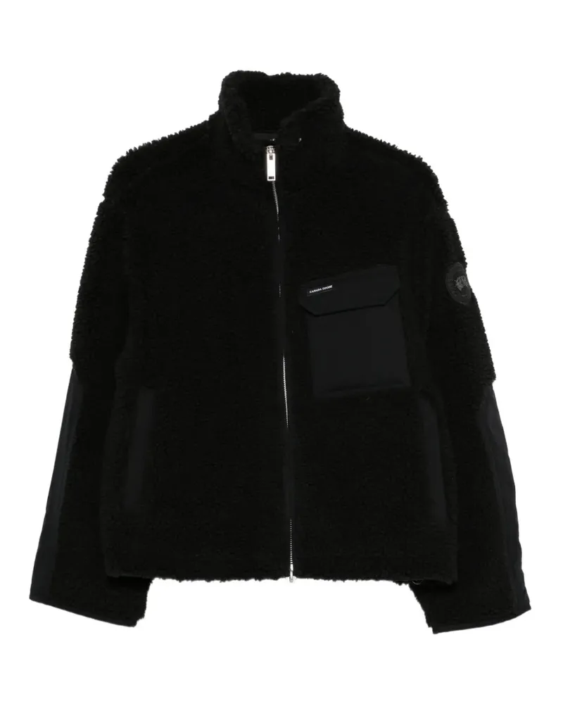 Canada Goose Soren Fleecejacke mit Reißverschluss - Schwarz Schwarz