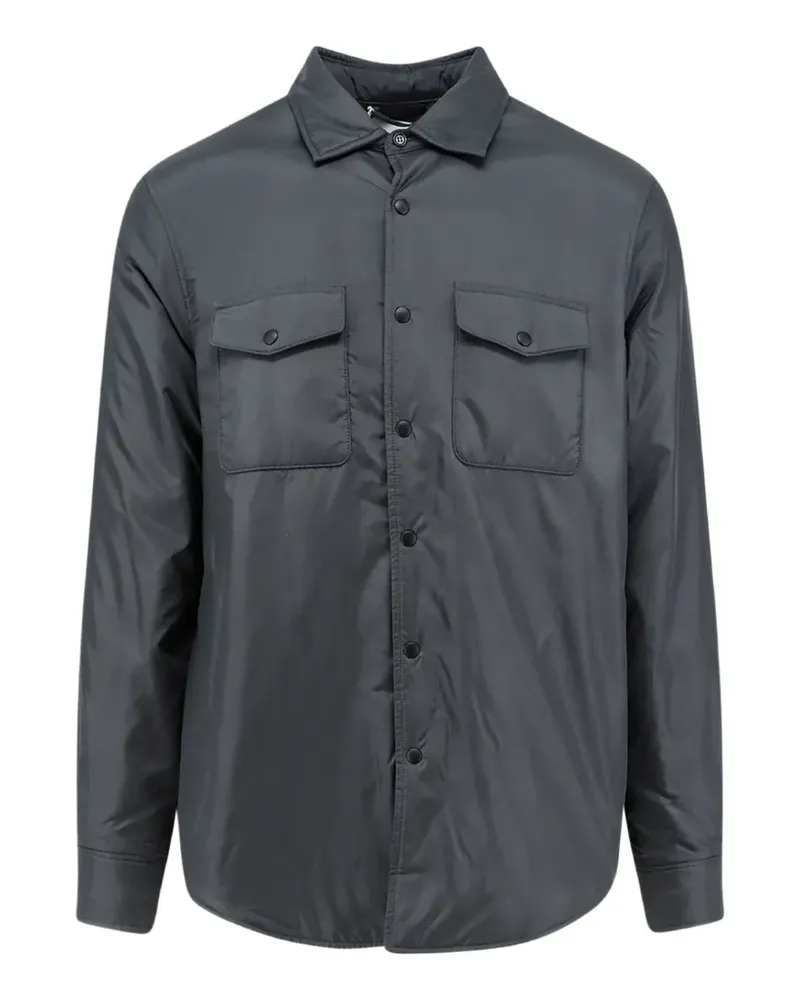 ASPESI 13 Piu' padded chest-pocket shirt - Grau Grau