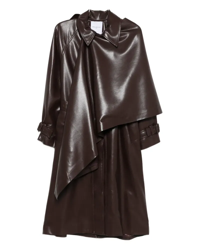 Isabelle Blanche asymmetric jacket - Braun Braun