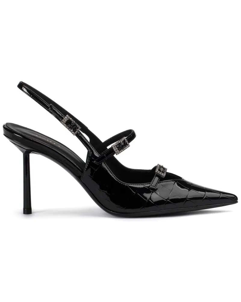 Le Silla Morgana Pumps 80mm - Schwarz Schwarz