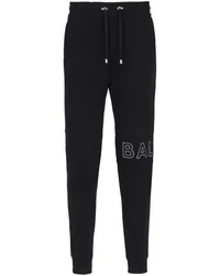 Balmain Reflektierende Jogginghose Schwarz