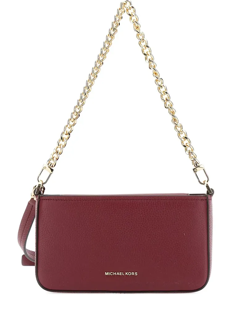 Michael Kors Schultertasche mit Kettenriemen - Rot Rot