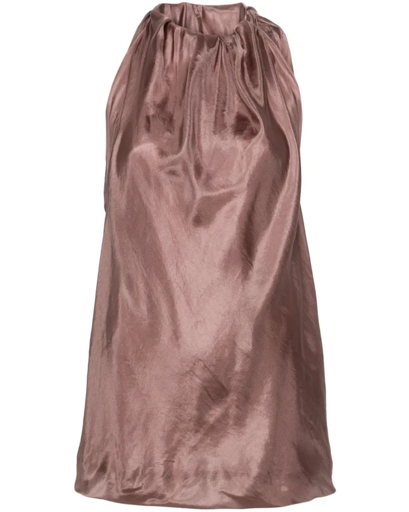 Rick Owens Geraffte Bluse - Rosa Rosa