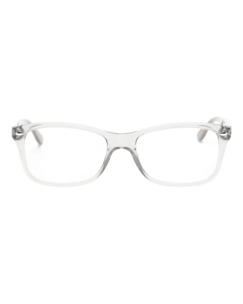 Ray Ban Brille mit eckigem Gestell - Grau Grau