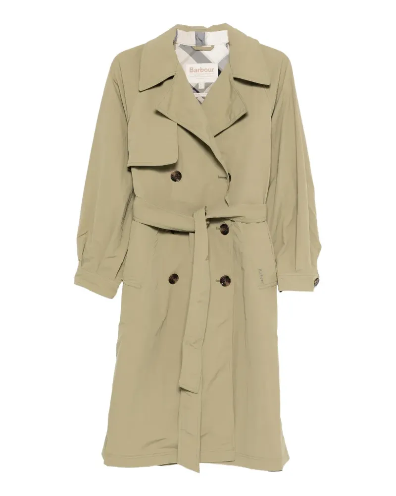 Barbour Layla trench coat - Grün Grün