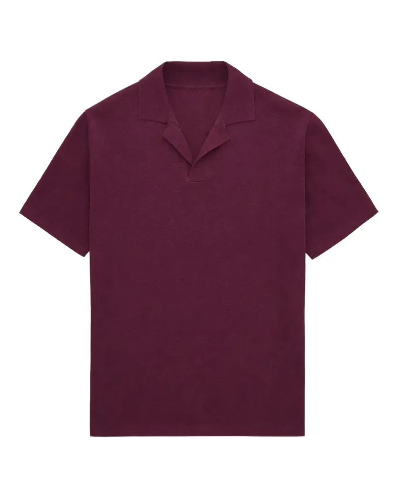 Fortela Adrien cotton-knit T-shirt - Violett Violett