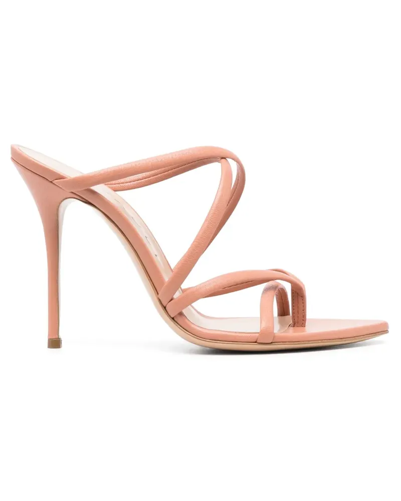 Casadei Julia Lucrezia Mules 100mm - Nude Nude