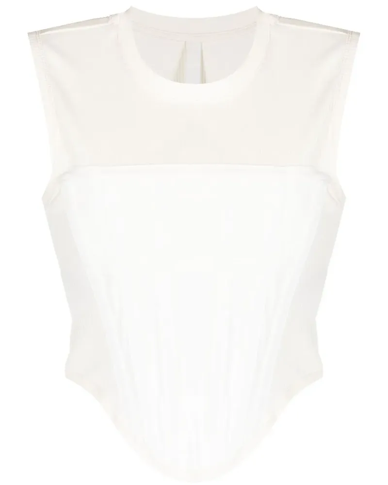 Dion Lee Klassisches Corsage - Weiß Weiß