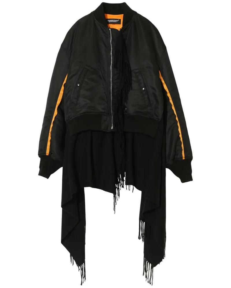 Undercover Bomberjacke im Layering-Look - Schwarz Schwarz