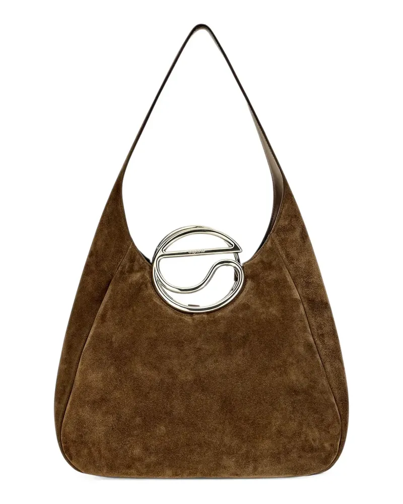 COPERNI C Schultertasche aus Wildleder - Braun Braun