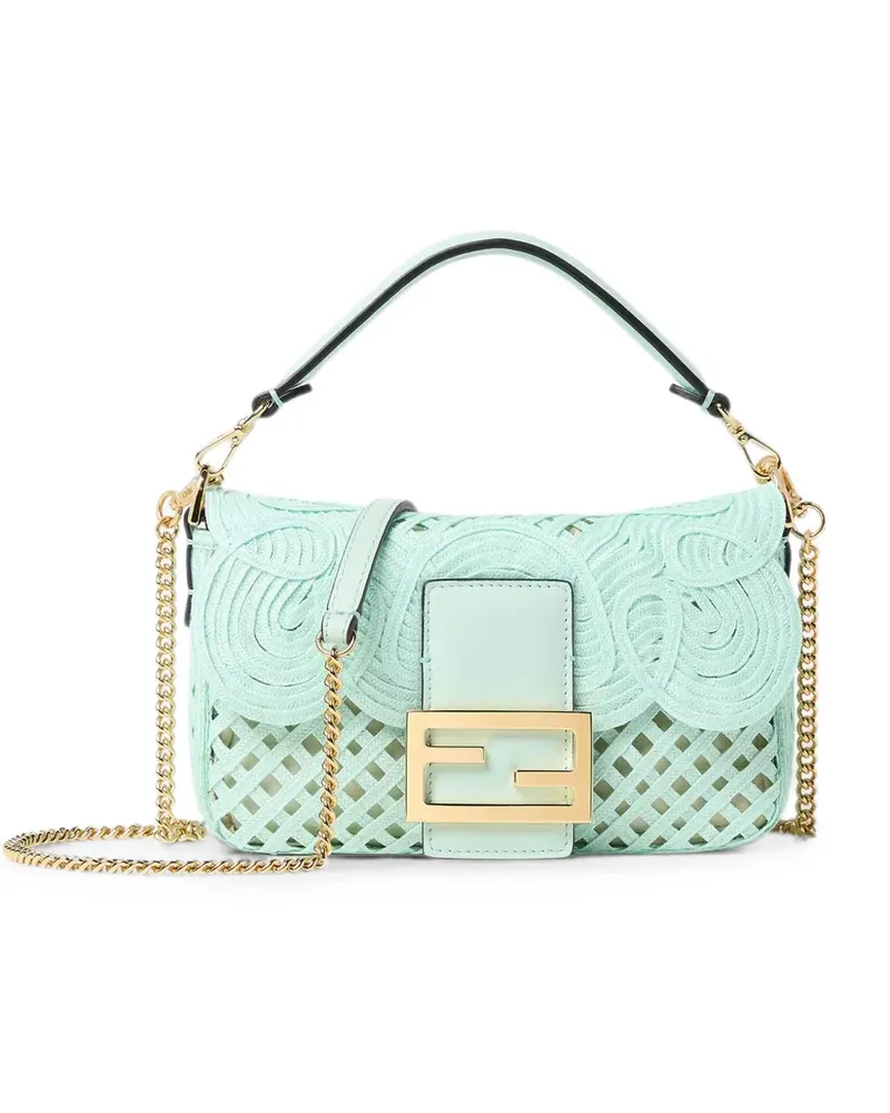 Fendi mini Baguette shoulder bag - Grün Grün