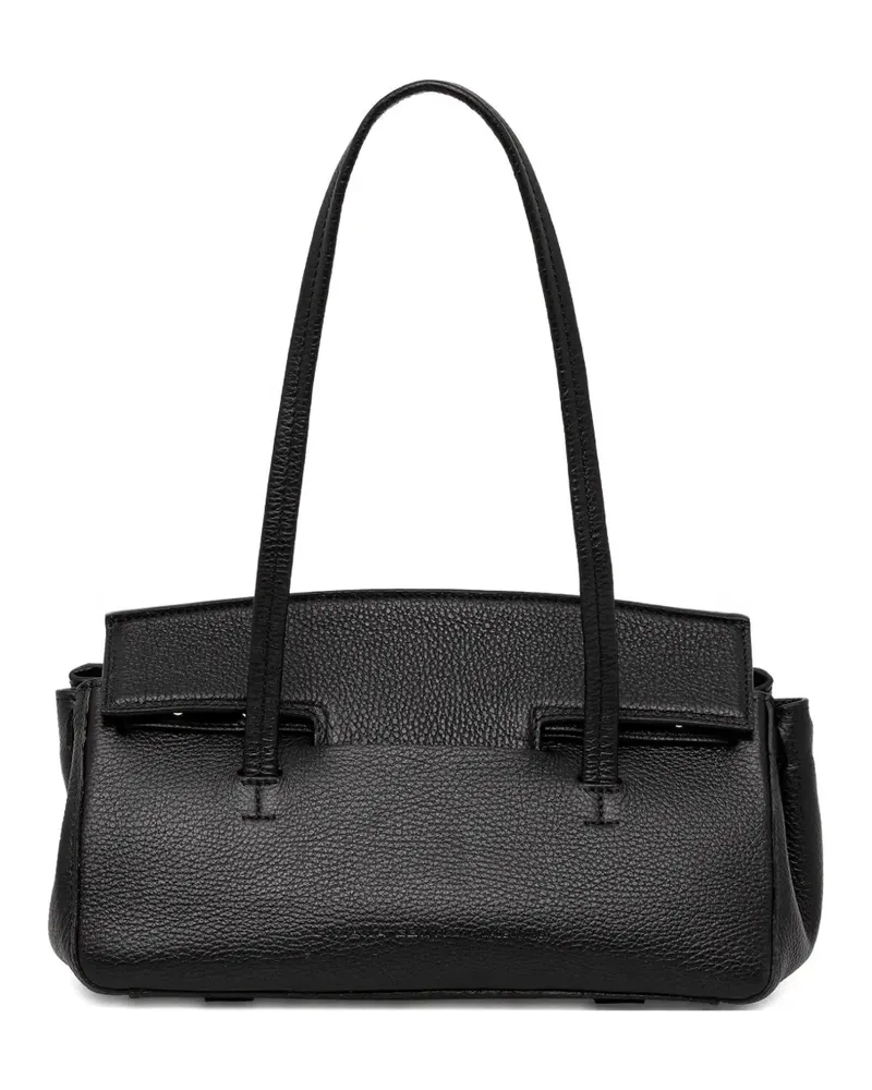 Liviana Conti leather tote bag - Schwarz Schwarz