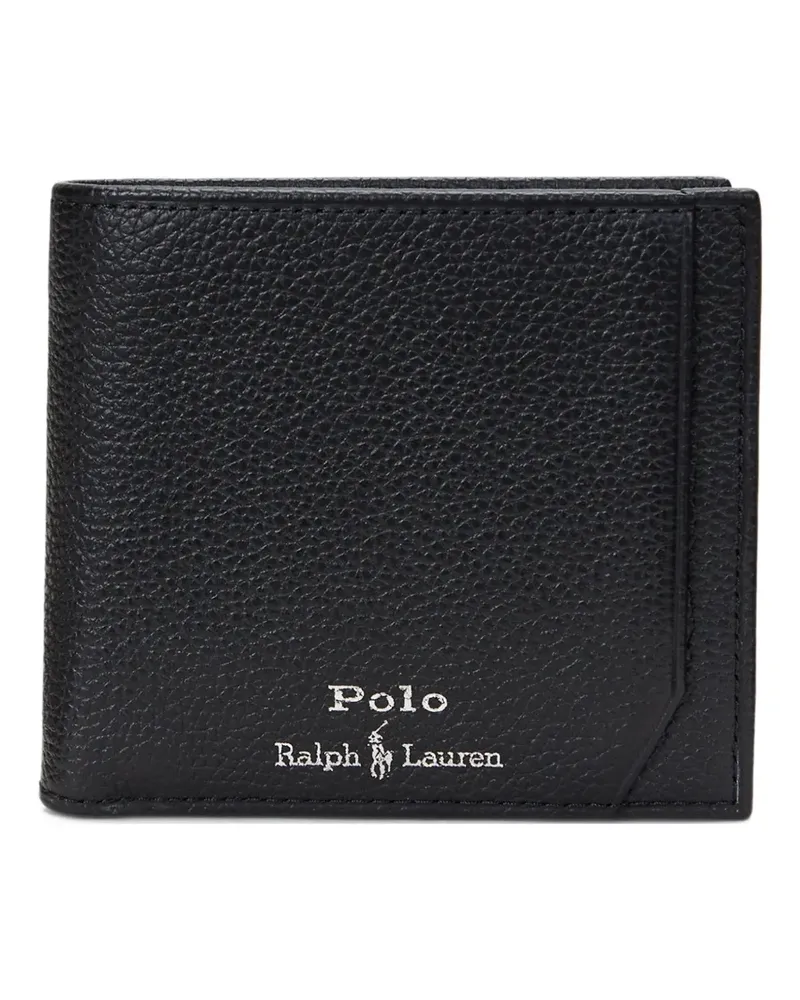 Ralph Lauren Portemonnaie mit Logo-Stempel - Schwarz Schwarz