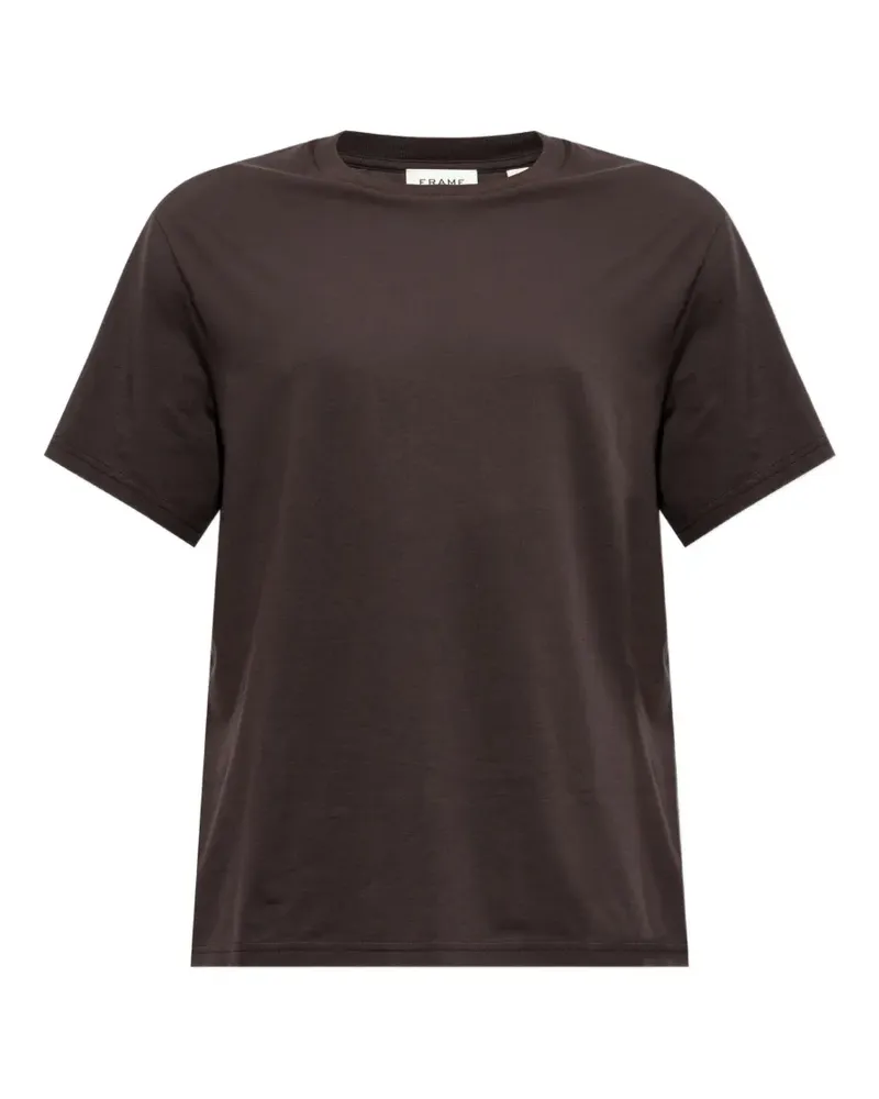 Frame Denim crew-neck T-shirt - Braun Braun