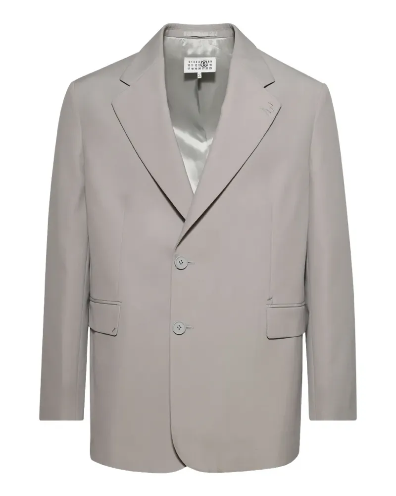 Maison Margiela single-breasted blazer - Grau Grau