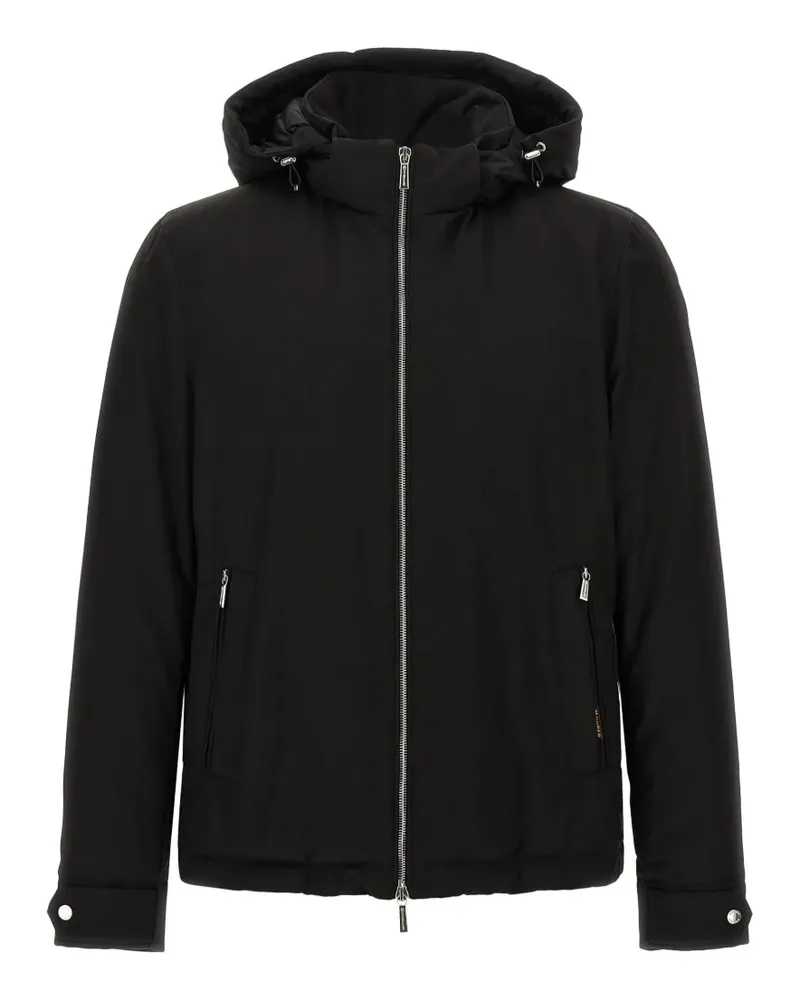 MOORER Albini Acqua Kapuzenjacke - Schwarz Schwarz