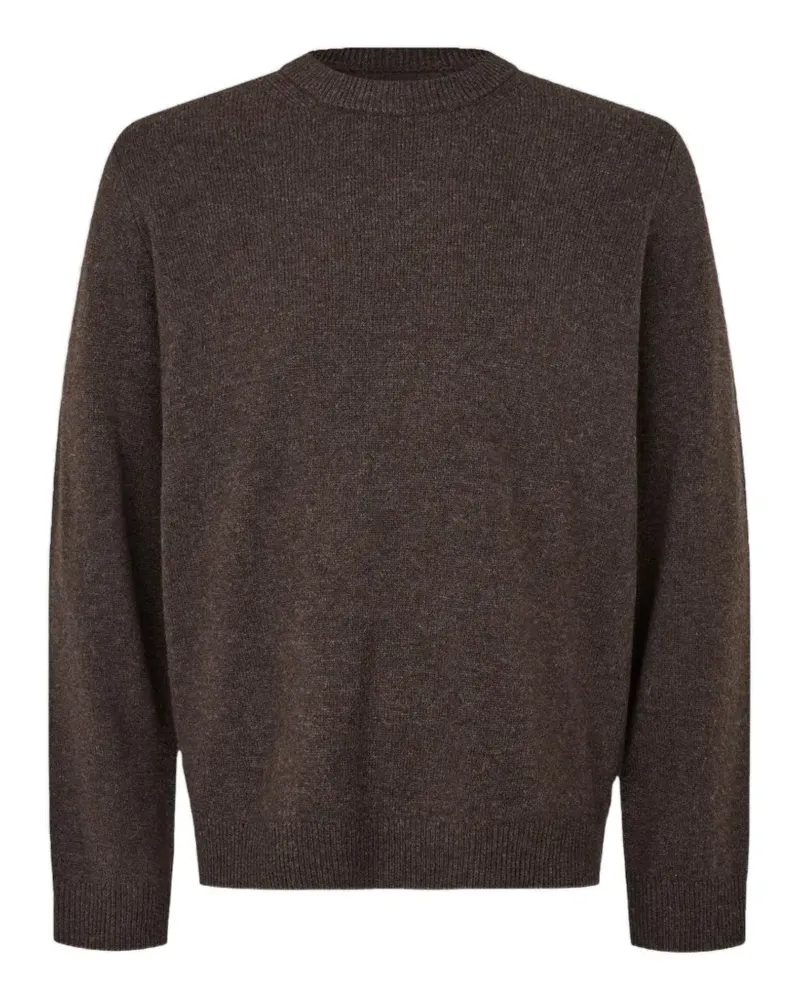 Samsøe & Samsøe Isak Pullover mit rundem Ausschnitt - Braun Braun
