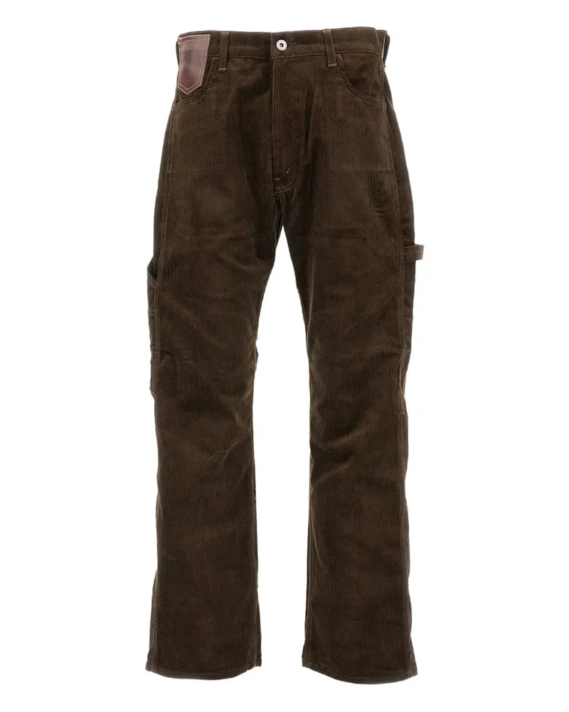 Junya Watanabe Hose aus Cord - Braun Braun