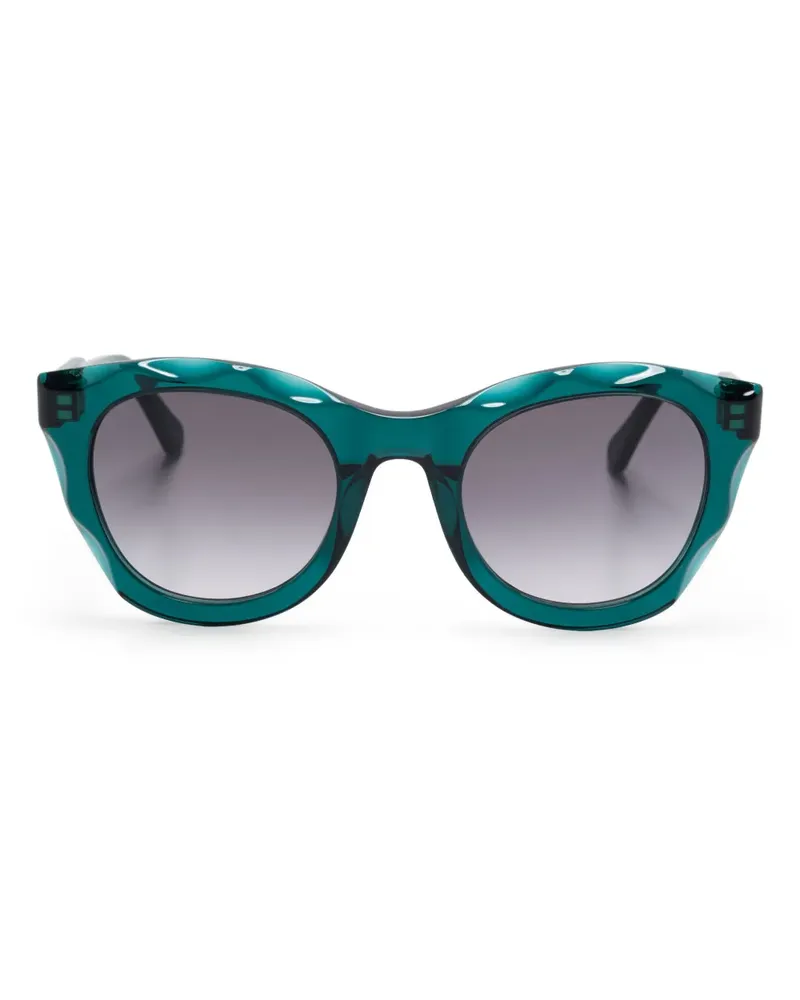 Chloé Sonnenbrille mit Cat-Eye-Gestell - Grün Grün
