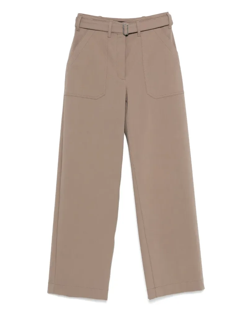 Theory Hose mit geradem Bein - Braun Braun