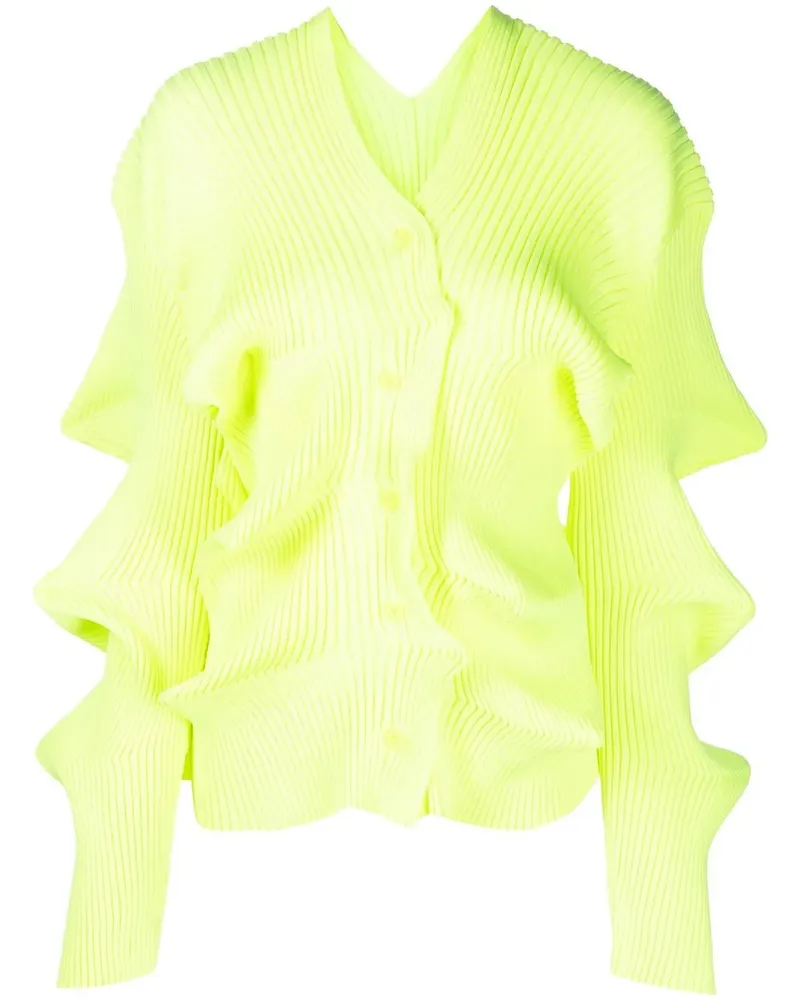 JNBY Drapierter Cardigan - Gelb Gelb