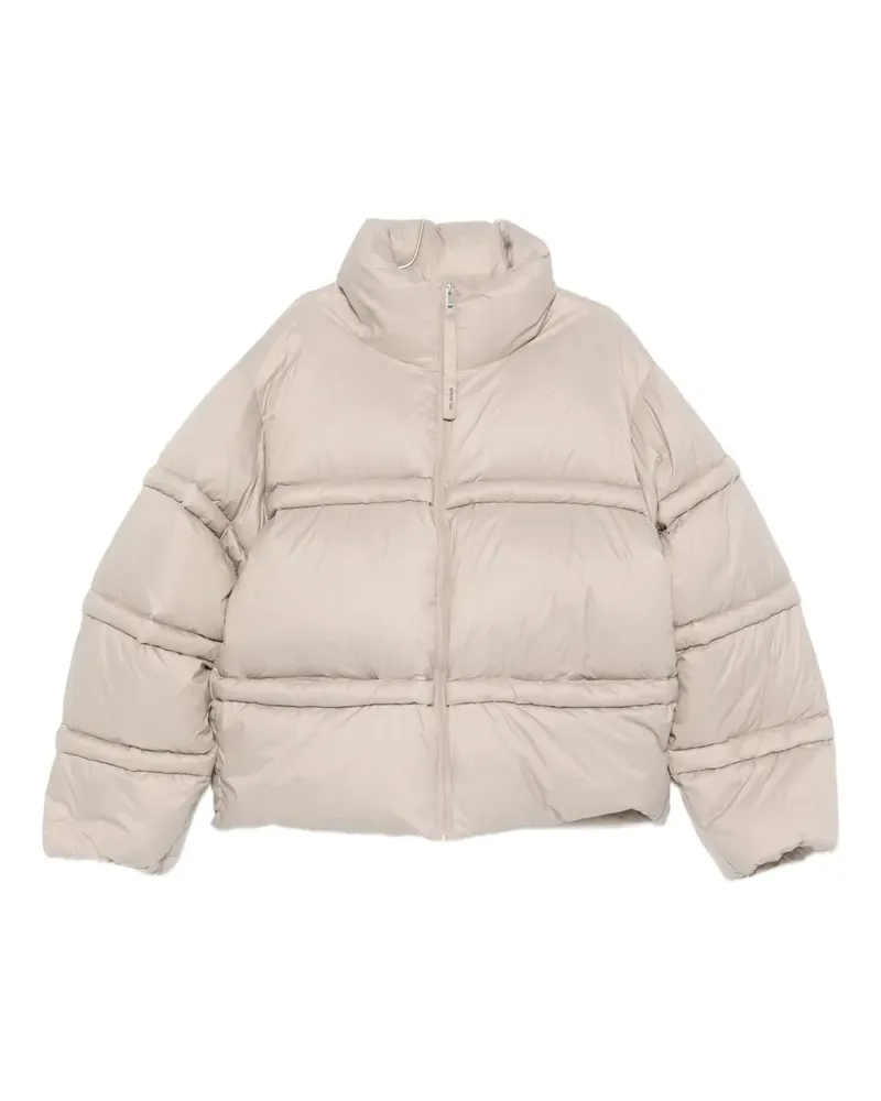 Axel Arigato Gefütterte Jacke mit Stehkragen - Nude Nude