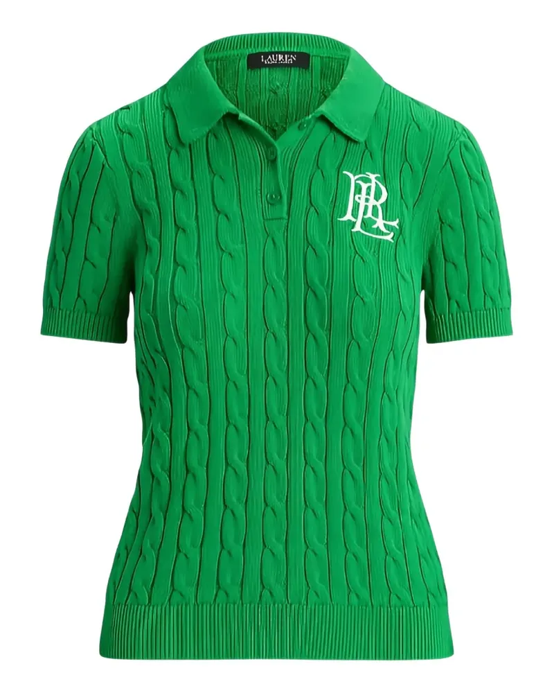 Ralph Lauren Pullover mit Zopfmuster - Grün Grün